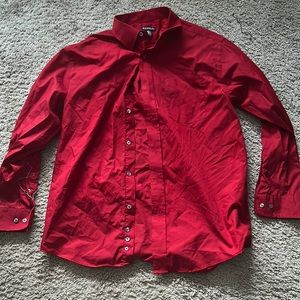 Red Dress Shirt